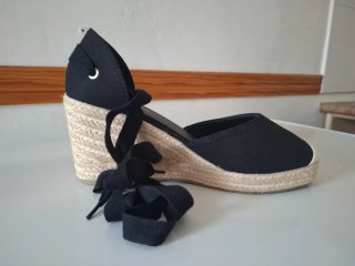 Sandalias de Plataforma Negras