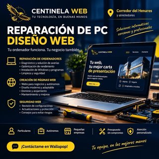 Reparación de ordenadores y diseño web