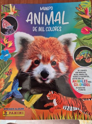 Cromos del Album Mundo Animal de Mil