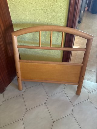 Cabecero de Cama Individual de Madera