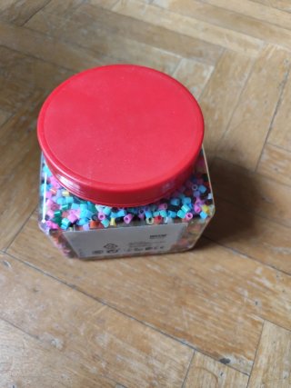 Botes Hama Beads IKEA