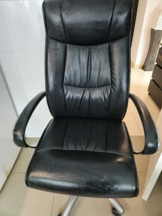 Silla de escritorio negra