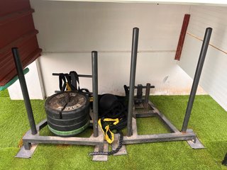 Trineo de entrenamiento para Hyrox, Crosstraining.