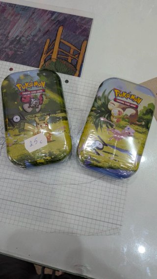 Mini Latas Pokémon Trading Card Game