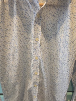 Camisa Cafe coton hombre Estampada Talla M