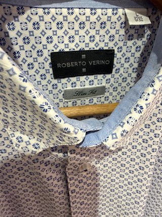 Camisa Roberto Verino Slim Fit Talla L