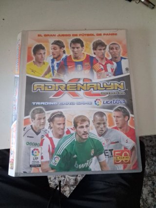 Colección Adrenalyn 2010-11 Panini Incompleta