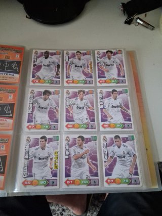 Colección Adrenalyn 2010-11 Panini Incompleta
