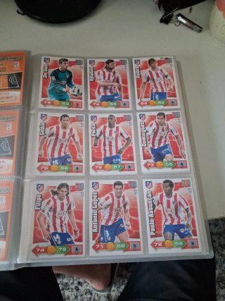 Colección Adrenalyn 2010-11 Panini Incompleta