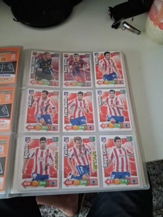 Colección Adrenalyn 2010-11 Panini Incompleta