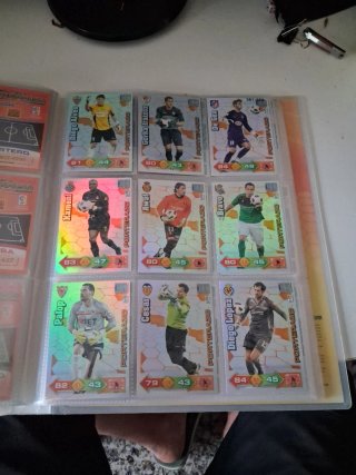 Colección Adrenalyn 2010-11 Panini Incompleta