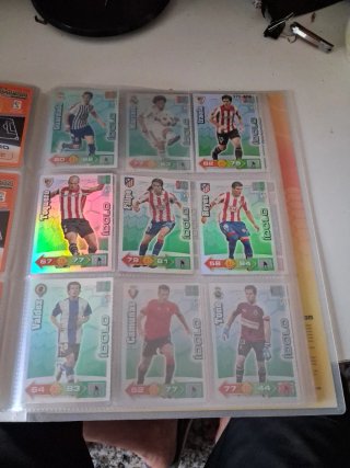Colección Adrenalyn 2010-11 Panini Incompleta