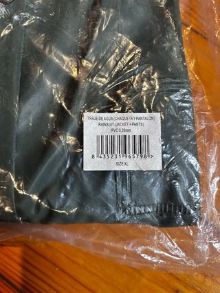 Traje de Agua Impermeable