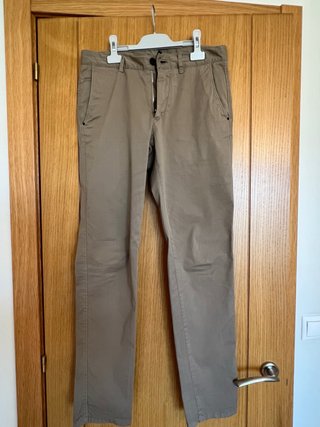 Pantalón Massimo Dutti Verde