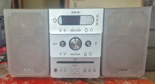 Minicadena Sony CMT-GPX7 + 2 altavoces Sony