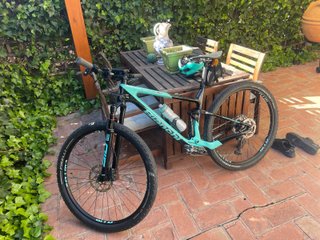 Bicicleta MTB Bianchi Methanol CV FS 9.3 Talla L