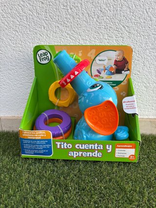 Juguete Educativo Tito Cuenta Aprende LeapFrog +9