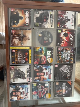 Lote Juegos PS3 (Call of Duty, Killzone, GTA V)