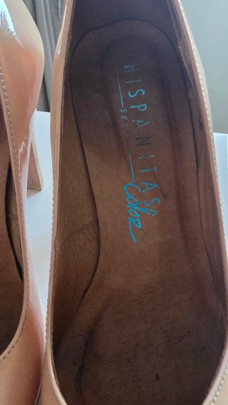 Zapatos de tacón Hispanitas nude Talla 38