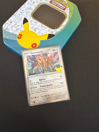 Carta Pokémon Zamazenta 30 Aniversario
