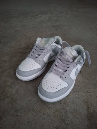 Nike Dunk Low Gris Blanco Talla 38