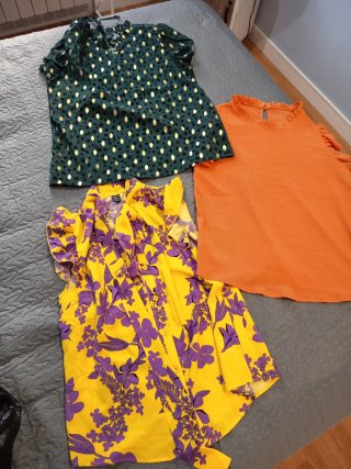 Lote 3 blusas verano sin estrenar