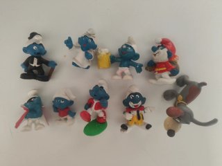 Lotto 9 Puffi