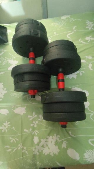 Manubri regolabili per palestra
