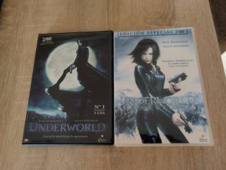 2 Películas Underworld en DVD