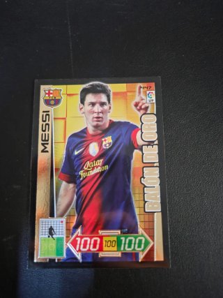 Cromo Adrenalyn 2012-2013 Messi Balón de Oro
