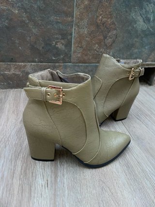 Botines Beige de mujer