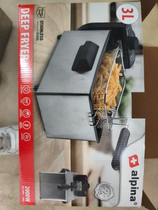 Freidora de Aceite Alpina 3L 2000W