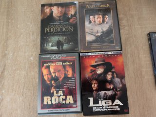 Lote de 4 Películas de Acción en DVD