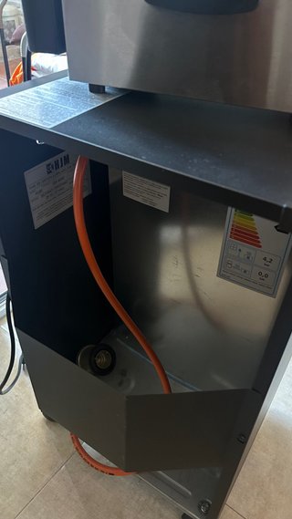 Estufa a gas HJM y freidora