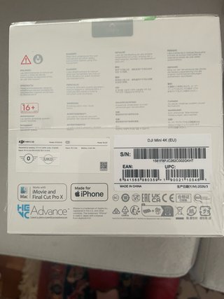 DJI Mini 4K EU Drone
