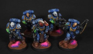 Ejército ultramarines pintado profesional