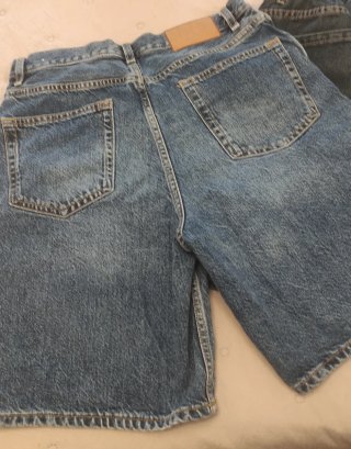Lote 2 Pantalones Cortos Vaqueros