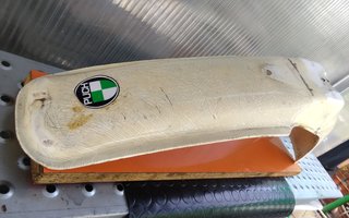 Guardabarros Puch Blanco para Restaurar