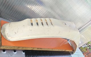 Guardabarros Puch Blanco para Restaurar