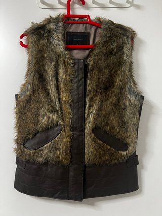 Chaleco pelo VERO MODA marrón M