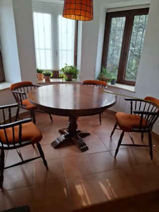 Mesa de Comedor Rústica Castellana