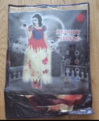 Disfraz Sangriento Blancanieves Talla Única