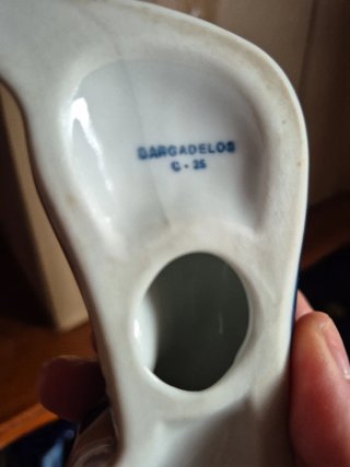 Figura perro tumbado N.º 2 Sargandelos