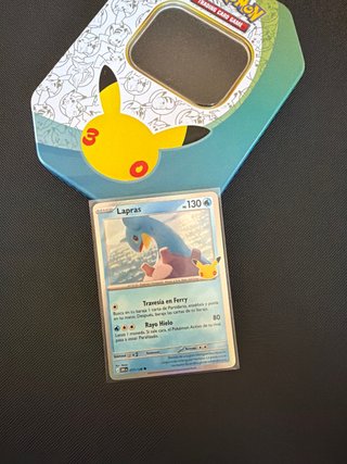 Carta Pokémon Lapras 30 Aniversario
