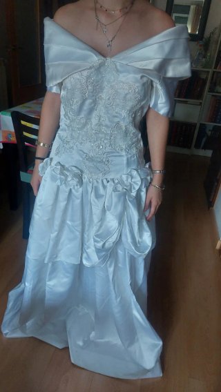 Vestido de Novia Vintage Blanco