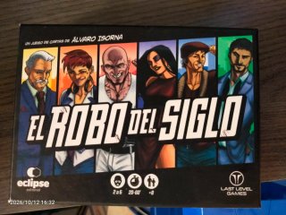 Juego de cartas El Robo del Siglo