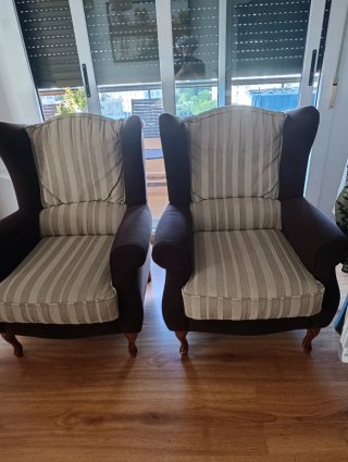 Set de 2 Sillones Clásicos