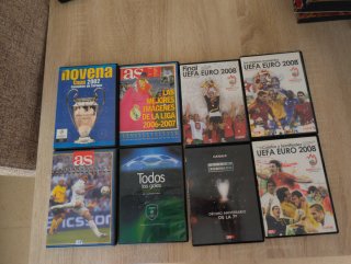 Lote de 8 DVD de Fútbol