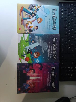 Set 3 libros Los futbolísimos