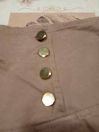 Gonna a pantalone stile militare